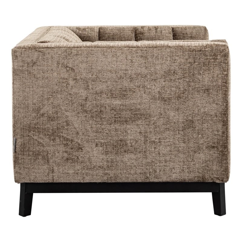 RICHMOND fotel BEAUDY brązowy -           trudnopalny