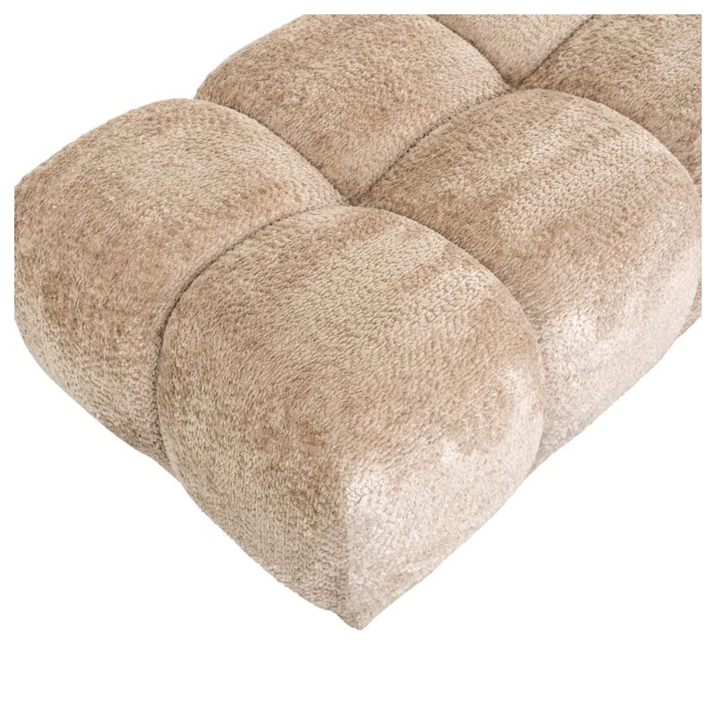 RICHMOND pufa NOAH ciemny beż