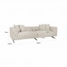 RICHMOND sofa HOXTON jasny beż