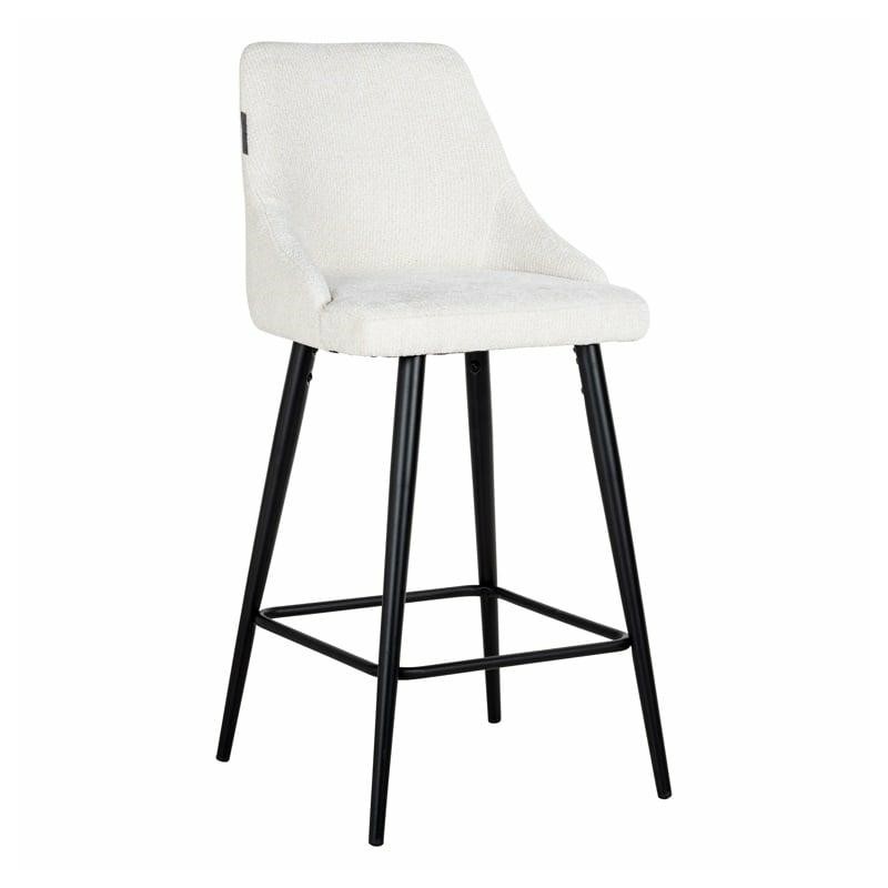 RICHMOND zestaw krzeseł barowych BROOKE   67 biały - 2 sztuki