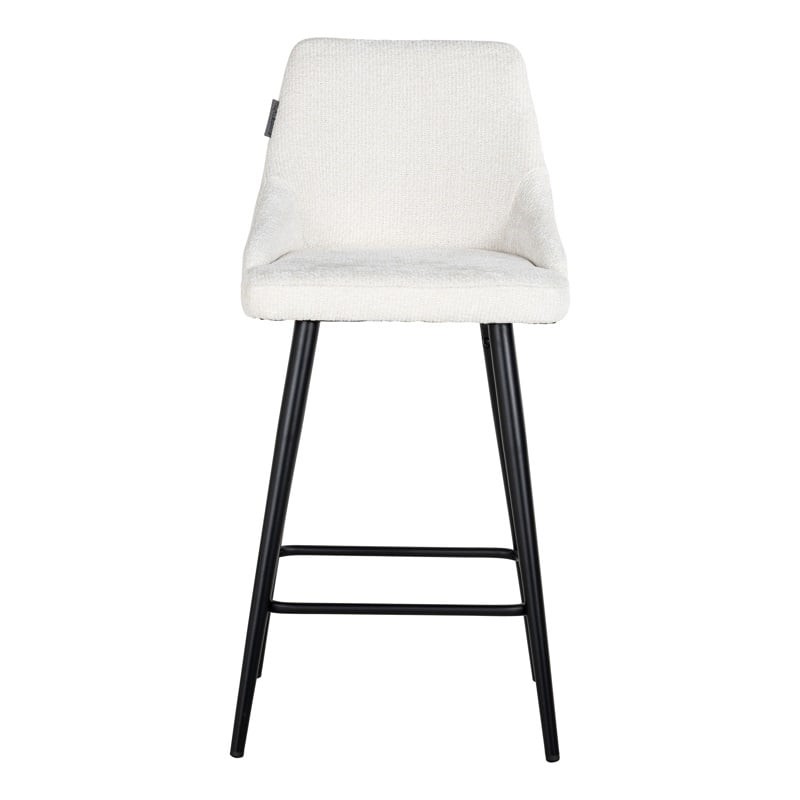 RICHMOND zestaw krzeseł barowych BROOKE   67 biały - 2 sztuki