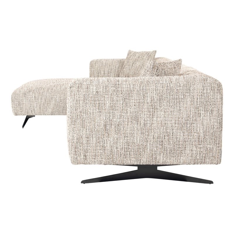 RICHMOND sofa narożna HOXTON L jasny beż