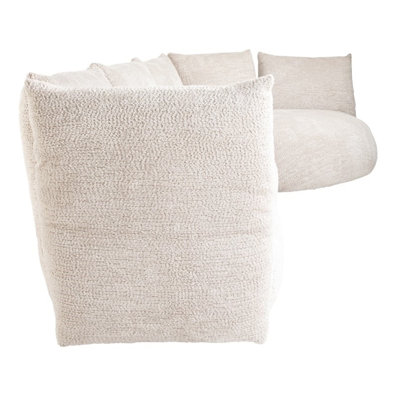 RICHMOND sofa narożna LOYD jasny beż