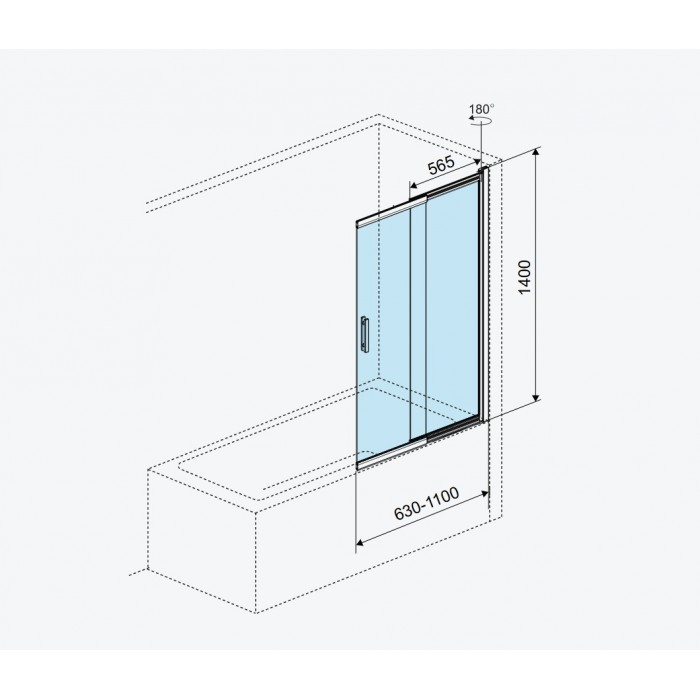 Excellent Liner Parawan Rozsuwany Złoty Połysk...