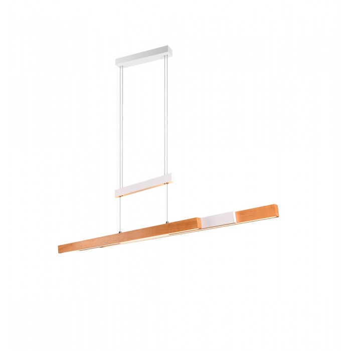 Trio Lampa wisząca LED nowoczesna TRAJAN 375390531 biały