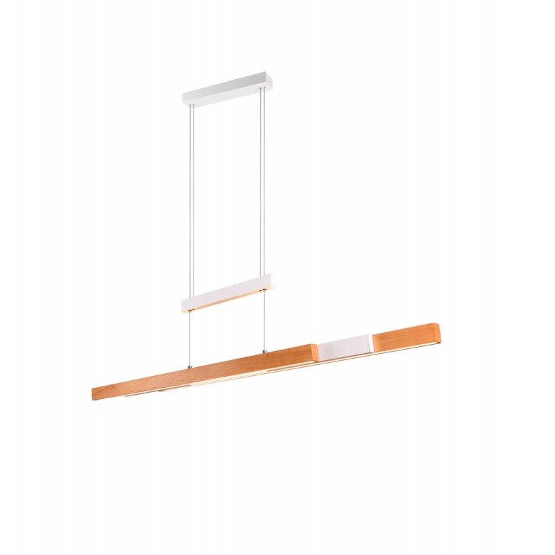 Trio Lampa wisząca LED nowoczesna TRAJAN 375390531 biały