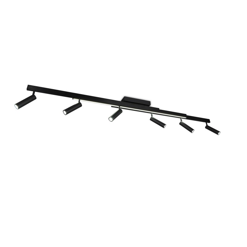 Trio Lampa natynkowa ZENO 648310732 czarny