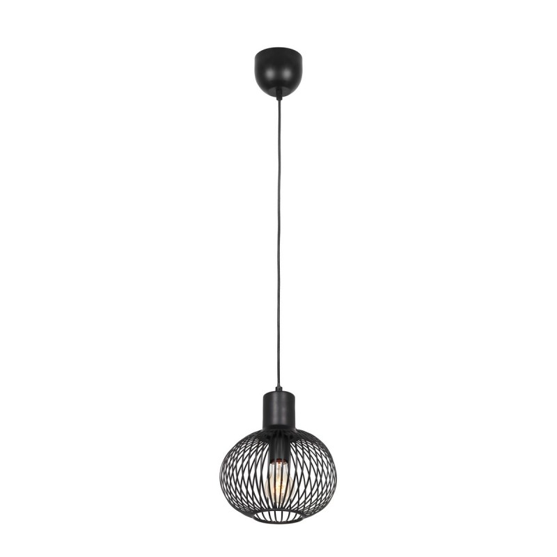 Trio Lampa Wisząca Nowoczesna Gila 365700132 Czarny