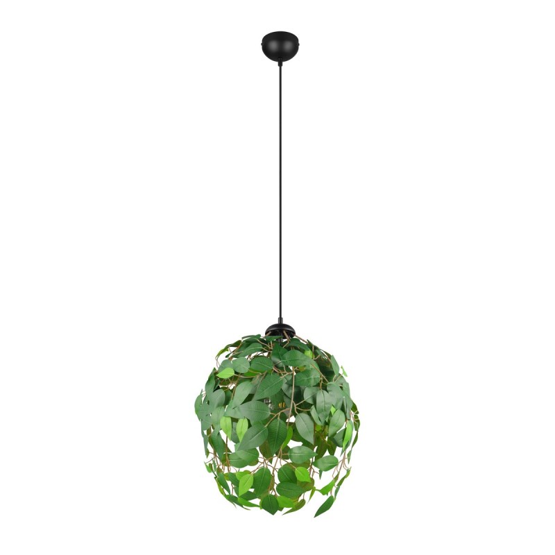 Rl Lampa Wisząca Nowoczesna Leavy R10461915 Czarny, Zielony