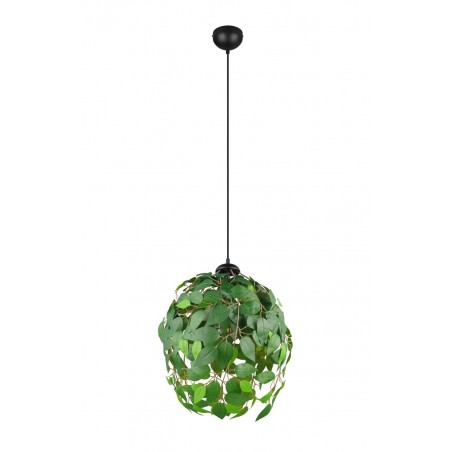 Rl Lampa Wisząca Nowoczesna Leavy R10461915 Czarny, Zielony