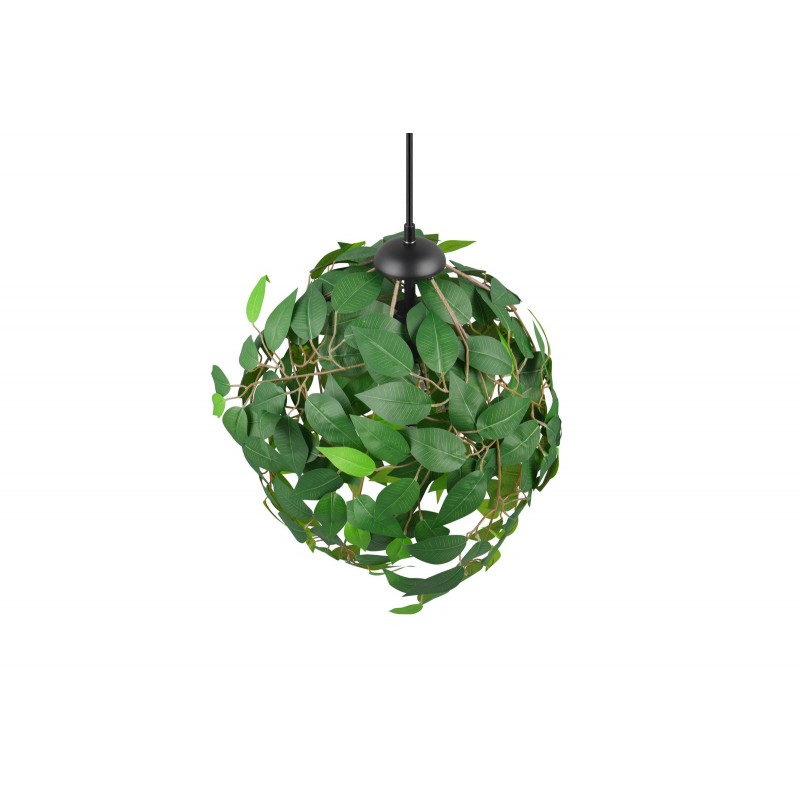 Rl Lampa Wisząca Nowoczesna Leavy R10461915 Czarny, Zielony