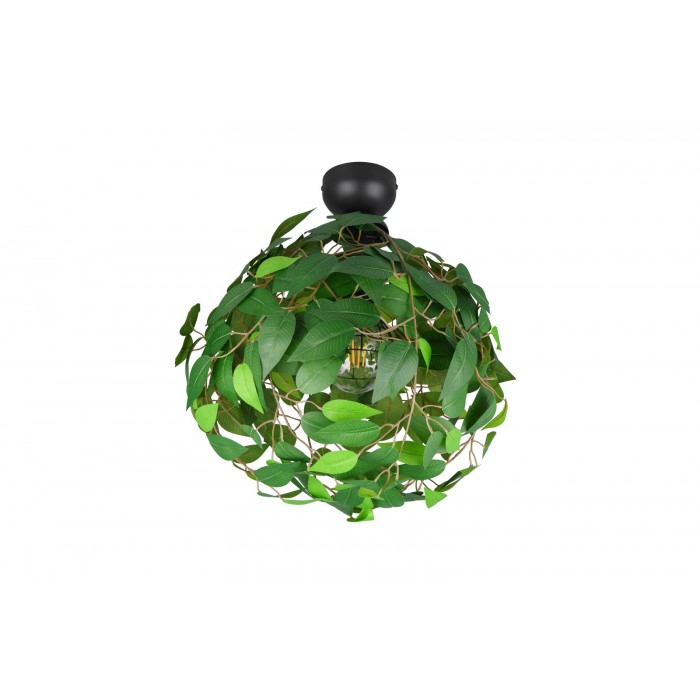 Rl Lampa Natynkowa Leavy R60461015 Czarny, Zielony