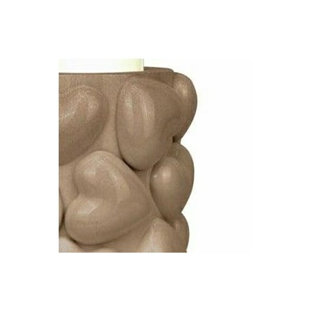 Richmond Świecznik Anne Hearts S Złoty