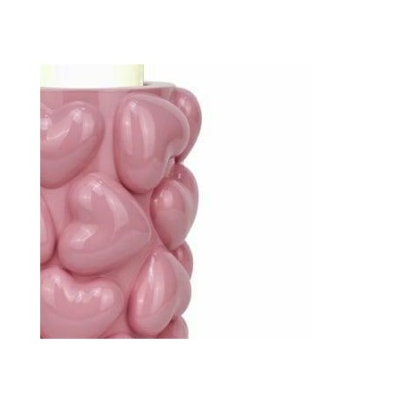 Richmond Świecznik Emel Hearts S Różowy