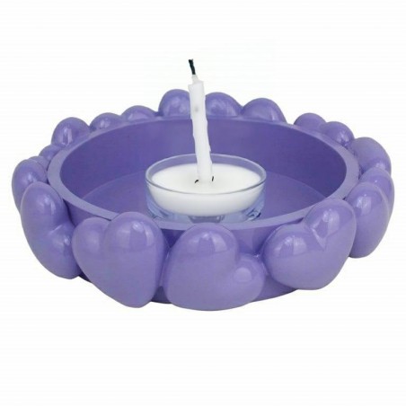 Richmond Taca Dekoracyjna Sanny Hearts    Fioletowa