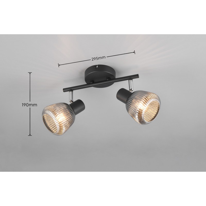 Trio Lampa Natynkowa Tarifa 862800232 Czarny
