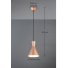 Rl Lampa Wisząca Nowoczesna Enzo R30781065 Brązowy I Odcienie Brązu