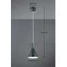 Rl Lampa Wisząca Nowoczesna Enzo R30781049 Zielony