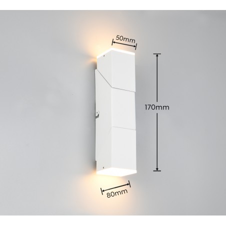 Trio Kinkiet Raglan 248510231 Biały