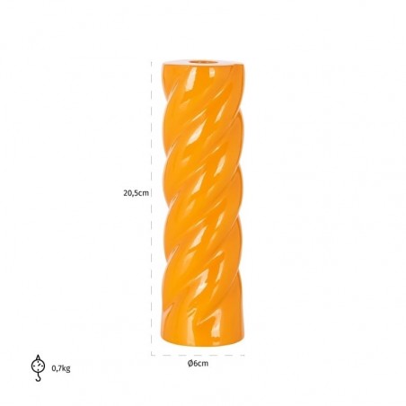 Richmond Świecznik Djoy L Pomarańczowy