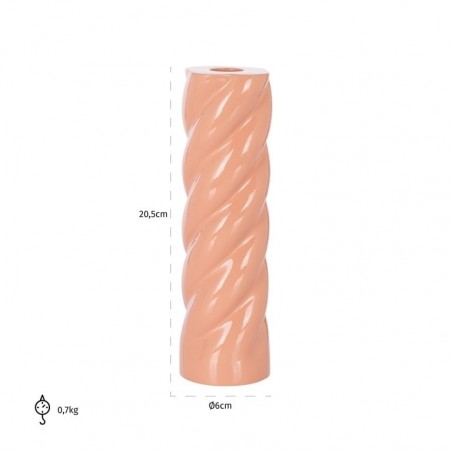 Richmond Świecznik Suzy L Różowy