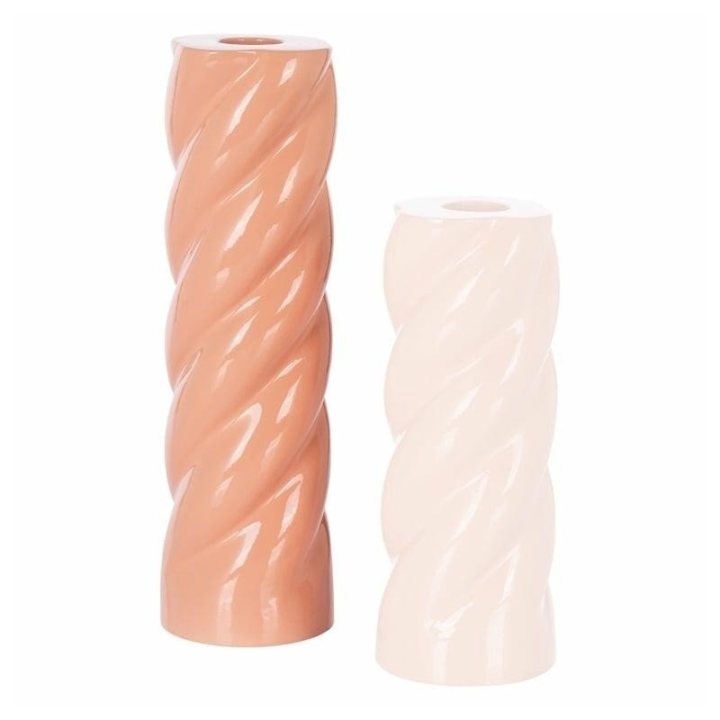 Richmond Świecznik Suzy L Różowy