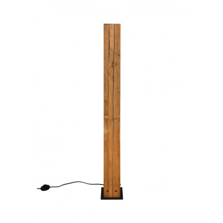 Trio Lampa podłogowa KARUNI 463300330 drewno jasne i ciemne