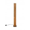 Trio Lampa podłogowa KARUNI 463300330 drewno jasne i ciemne