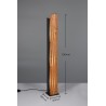 Trio Lampa podłogowa KARUNI 463300330 drewno jasne i ciemne