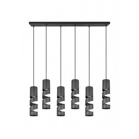 Trio Lampa wisząca nowoczesna STREAM 364000632 czarny