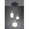 Trio Lampa wisząca nowoczesna DIVA 319830308 złoty i odcienie złota, czarny