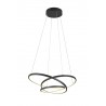 Trio Lampa wisząca LED nowoczesna DARVIN 349110132 czarny