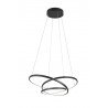 Trio Lampa wisząca LED nowoczesna DARVIN 349110132 czarny