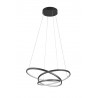 Trio Lampa wisząca LED nowoczesna DARVIN 349110132 czarny