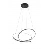 Trio Lampa wisząca LED nowoczesna DARVIN 349119132 czarny