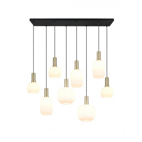 Trio Lampa wisząca nowoczesna DIVA 319800808 złoty i odcienie złota, czarny