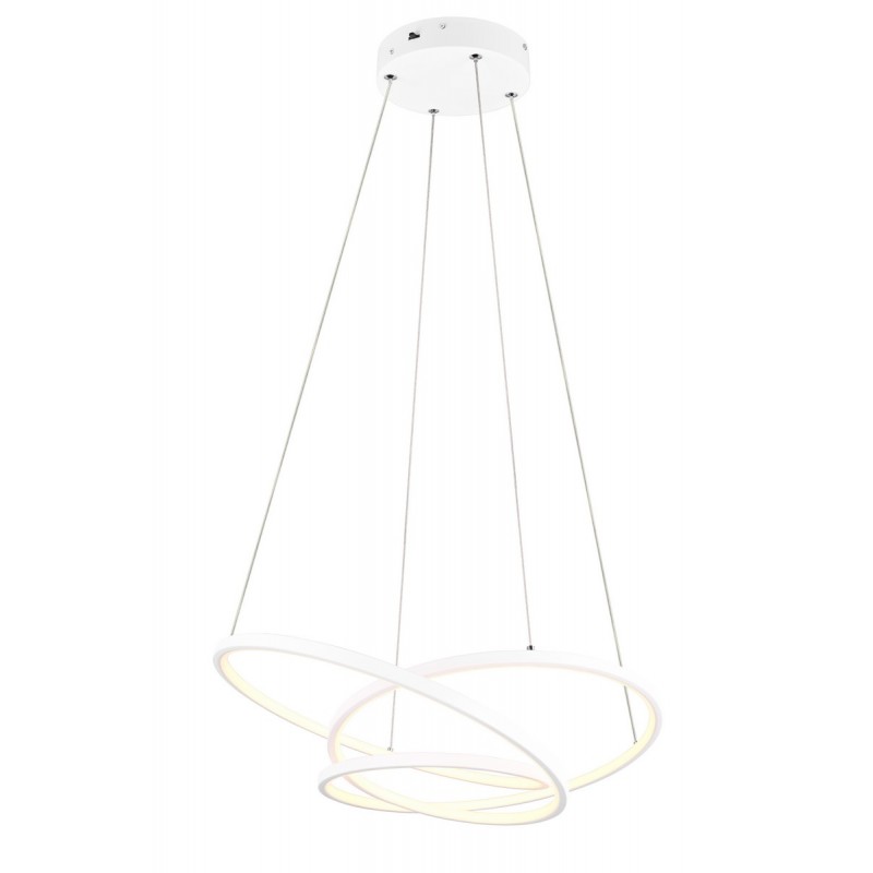 Trio Lampa wisząca LED nowoczesna DARVIN 349110131 biały
