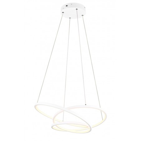 Trio Lampa wisząca LED nowoczesna DARVIN 349110131 biały