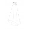 Trio Lampa wisząca LED nowoczesna DARVIN 349110131 biały