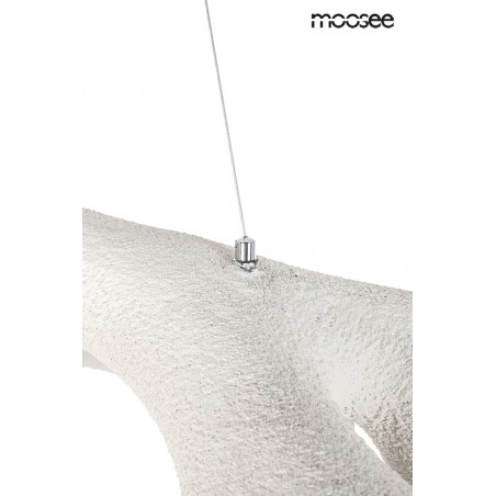 MOOSEE lampa wisząca NIDO biała