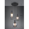 Trio Lampa wisząca nowoczesna DIVA 319830332 czarny