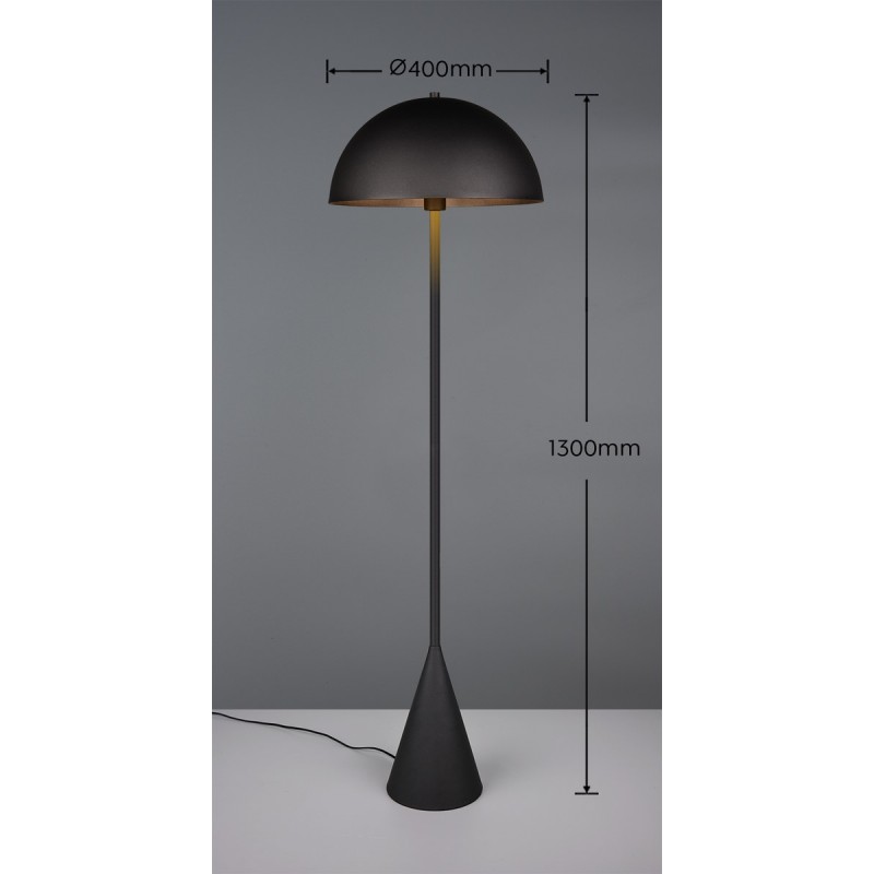 Trio Lampa podłogowa ALFIE 465000132 czarny
