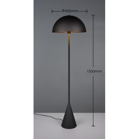 Trio Lampa podłogowa ALFIE 465000132 czarny