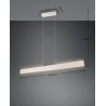 Trio Lampa wisząca LED nowoczesna GALWAY 349710176 szary i odcienie szarości