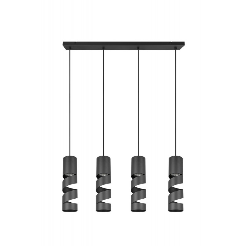 Trio Lampa wisząca nowoczesna STREAM 364000432 czarny