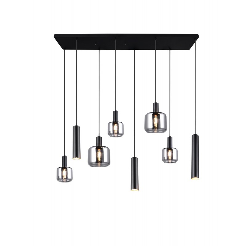 Trio Lampa wisząca nowoczesna MATARO 364100832 czarny