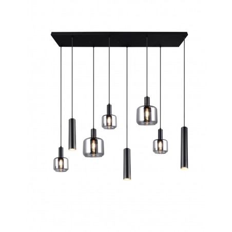 Trio Lampa wisząca nowoczesna MATARO 364100832 czarny