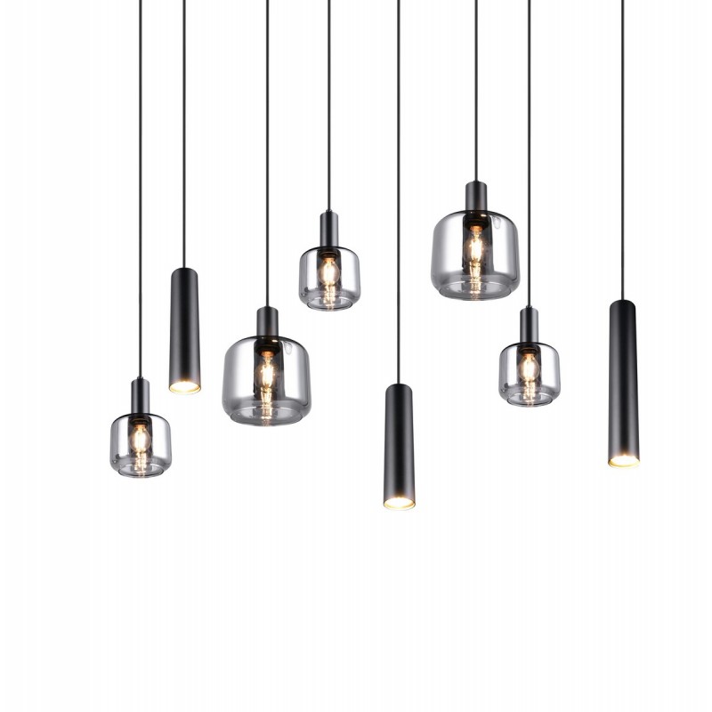 Trio Lampa wisząca nowoczesna MATARO 364100832 czarny