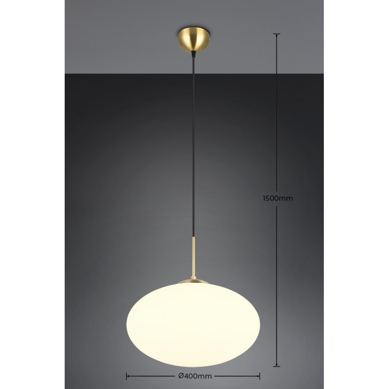 Trio Lampa wisząca nowoczesna FOMENTO 363190108 złoty i odcienie złota