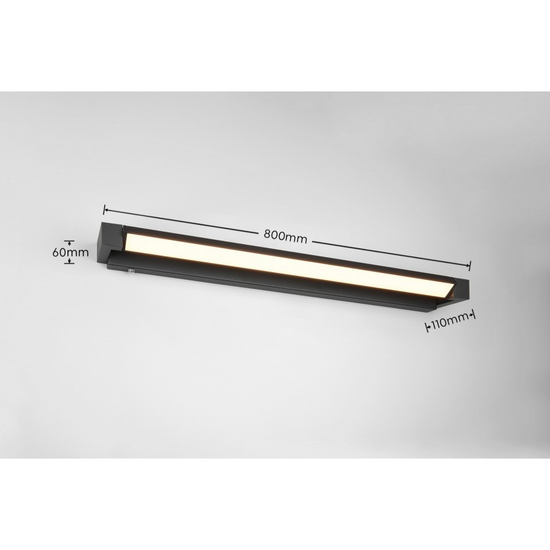 Trio Lampa łazienkowa ścienna FABRIZIO 284779132 czarny